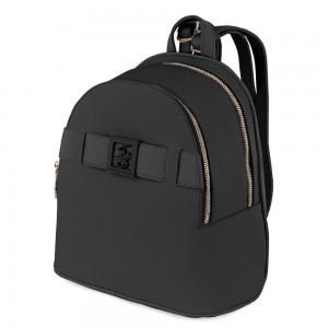 Beverly Hills Polo Club BH-4492 Backpack Γυναικεία Τσάντα Πλάτης Μαύρη Τσάντες