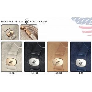 Beverly Hills Polo Club BH-4522 Γυναικεία Τσάντα Ώμου Μπλε Τσάντες