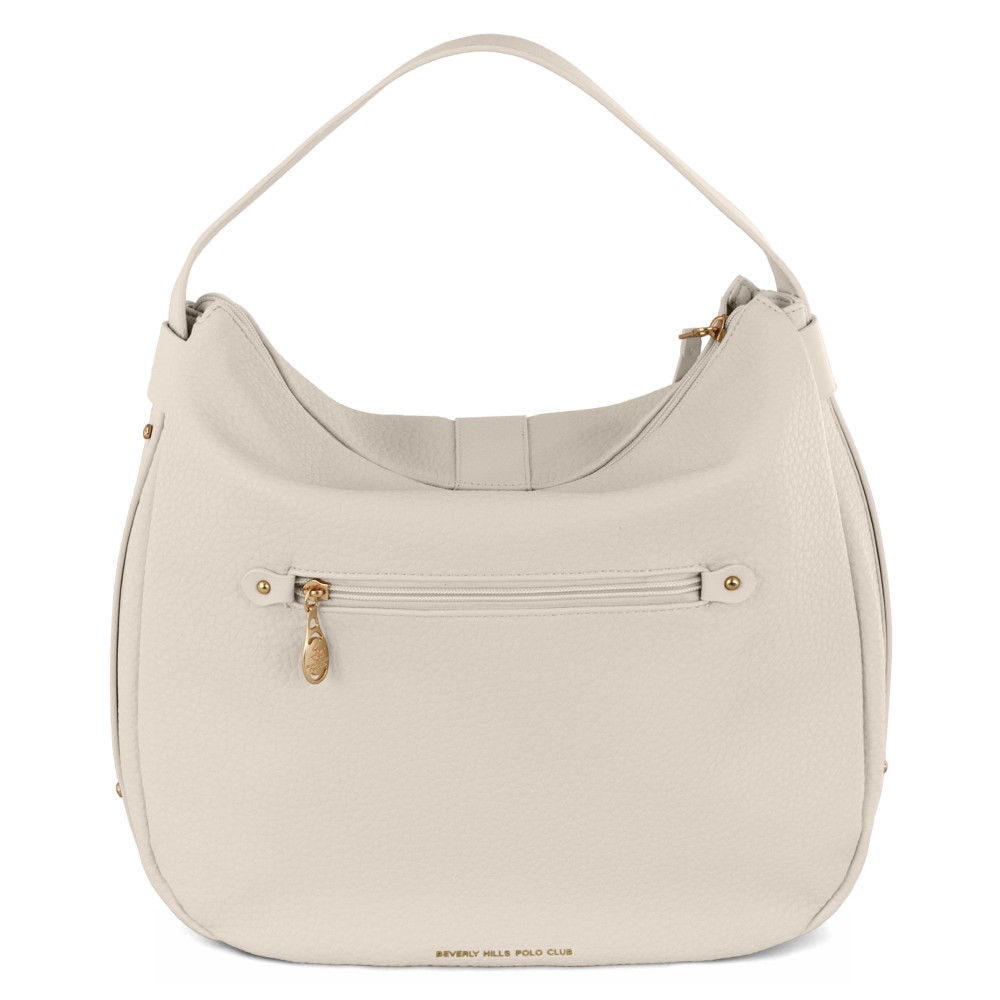 Beverly Hills Polo Club BH-4521 Γυναικεία Τσάντα Ώμου Μπεζ Τσάντες