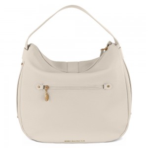 Beverly Hills Polo Club BH-4521 Γυναικεία Τσάντα Ώμου Μπεζ Τσάντες