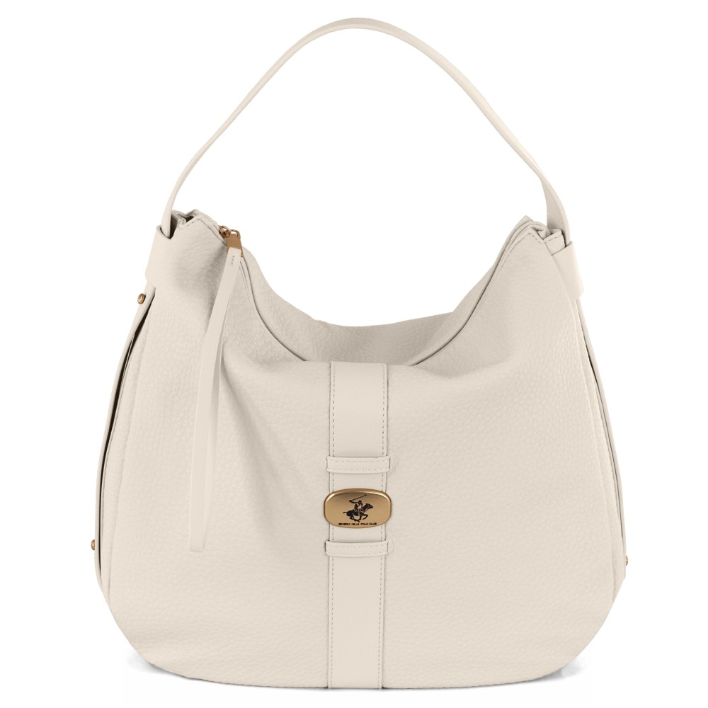 Beverly Hills Polo Club BH-4521 Γυναικεία Τσάντα Ώμου Μπεζ Τσάντες