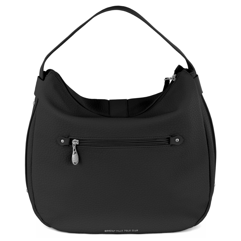 Beverly Hills Polo Club BH-4521 Γυναικεία Τσάντα Ώμου Μαύρη Τσάντες