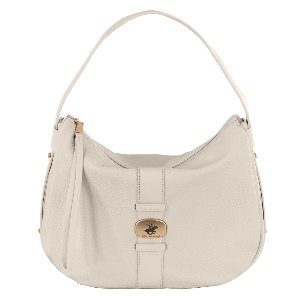 Beverly Hills Polo Club BH-4522 Γυναικεία Τσάντα Ώμου Μπεζ Τσάντες
