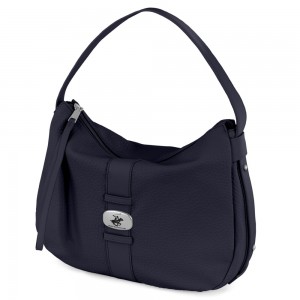 Beverly Hills Polo Club BH-4522 Γυναικεία Τσάντα Ώμου Μπλε Τσάντες