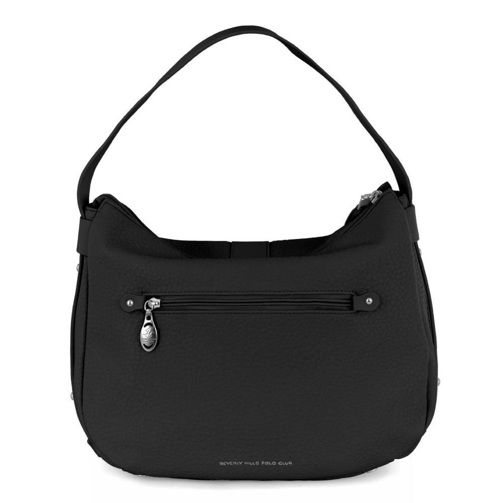 Beverly Hills Polo Club BH-4522 Γυναικεία Τσάντα Ώμου Μαύρη Τσάντες