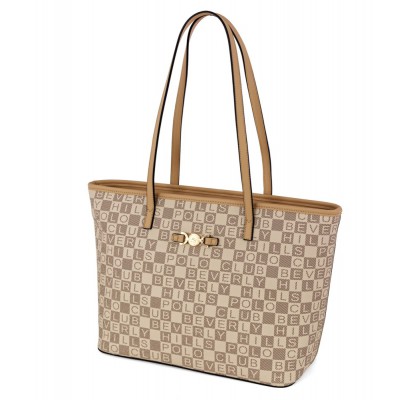 Beverly Hills Polo Club BH-4530 Γυναικεία Τσάντα Ώμου Μπεζ