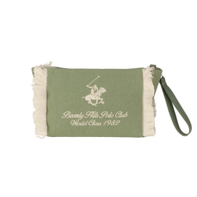 Beverly Hills Polo Club BH-4572 Τσαντάκι Χειρός-Νεσεσέρ Πράσινο