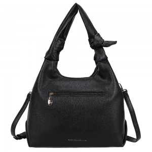 Beverly Hills Polo Club BH-4631 Γυναικεία Τσάντα Ώμου Μαύρη Τσάντες