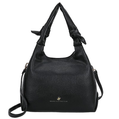 Beverly Hills Polo Club BH-4631 Γυναικεία Τσάντα Ώμου Μαύρη