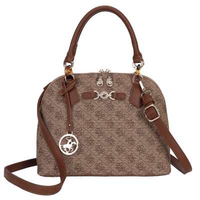 Beverly Hills Polo Club BH-4663 Women's Handbag/Shoulder Bag Beige