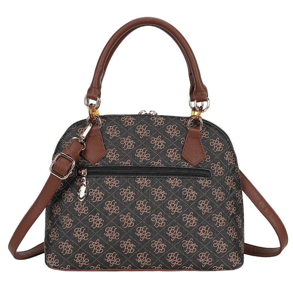 Beverly Hills Polo Club BH-4663 Women's Handbag/Shoulder Bag Brown Bags