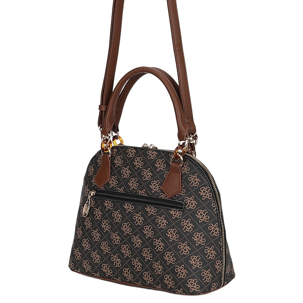 Beverly Hills Polo Club BH-4663 Women's Handbag/Shoulder Bag Brown Bags