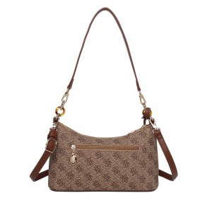 Beverly Hills Polo Club BH-4664 Women's Shoulder/Crossbody Bag Beige Bags