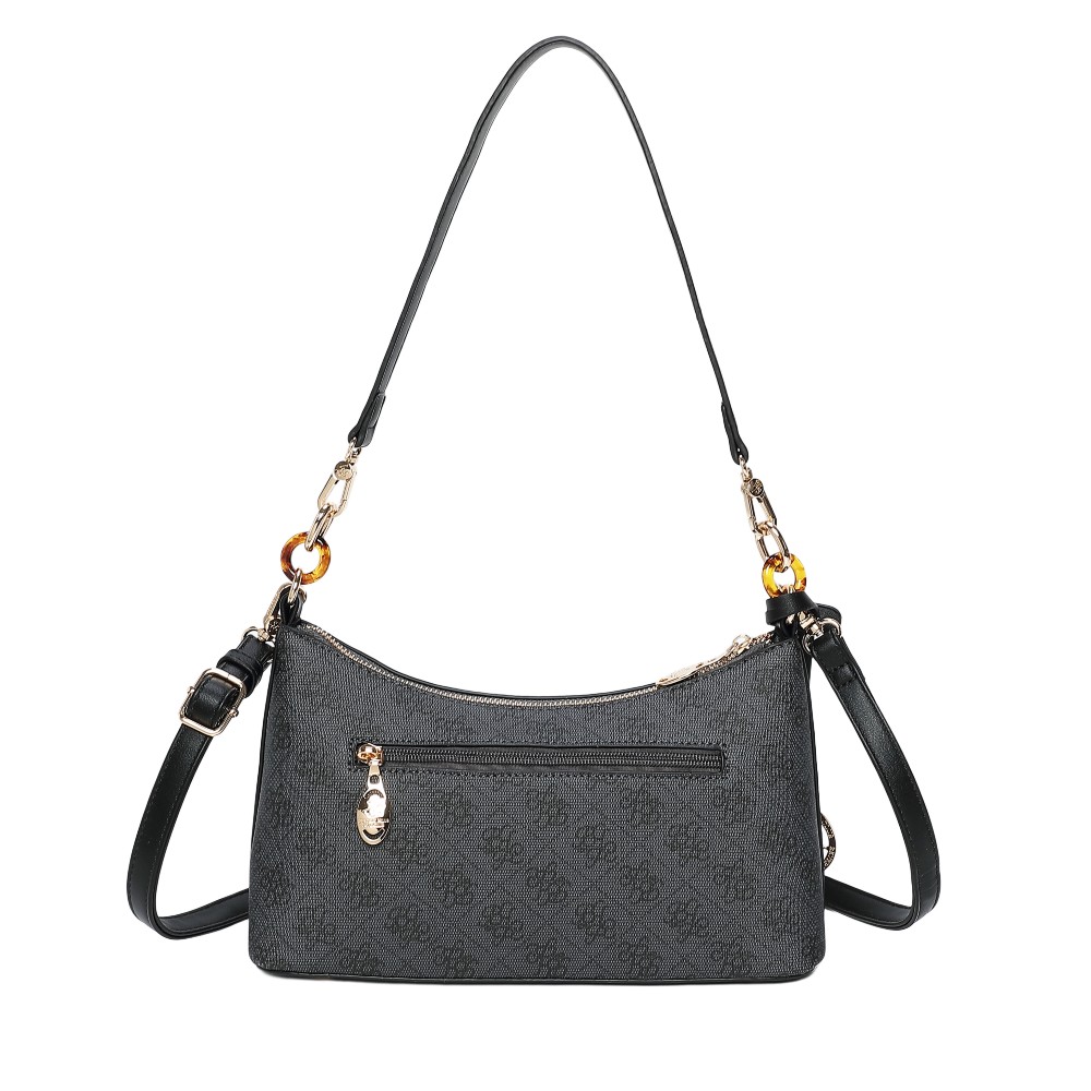 Beverly Hills Polo Club BH-4664 Women's Shoulder/Crossbody Bag Black Bags