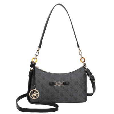 Beverly Hills Polo Club BH-4664 Women's Shoulder/Crossbody Bag Black
