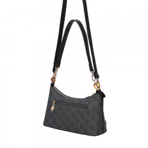 Beverly Hills Polo Club BH-4664 Women's Shoulder/Crossbody Bag Black Bags