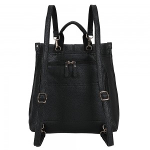 Beverly Hills Polo Club BH-4742 Backpack Γυναικεία Τσάντα Πλάτης Μαύρη Τσάντες