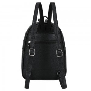 Beverly Hills Polo Club BH-4752 Backpack Γυναικεία Τσάντα Πλάτης Μαύρη Τσάντες