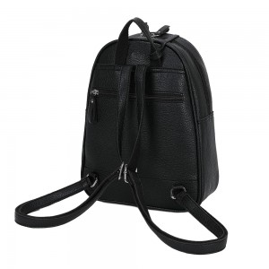 Beverly Hills Polo Club BH-4752 Backpack Γυναικεία Τσάντα Πλάτης Μαύρη Τσάντες