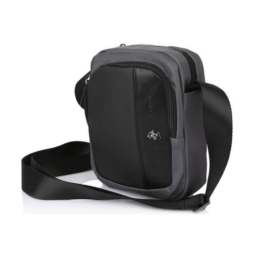 Beverly Hills Polo Club BH-1371 Τσαντάκι ώμου γκρι Τσάντες