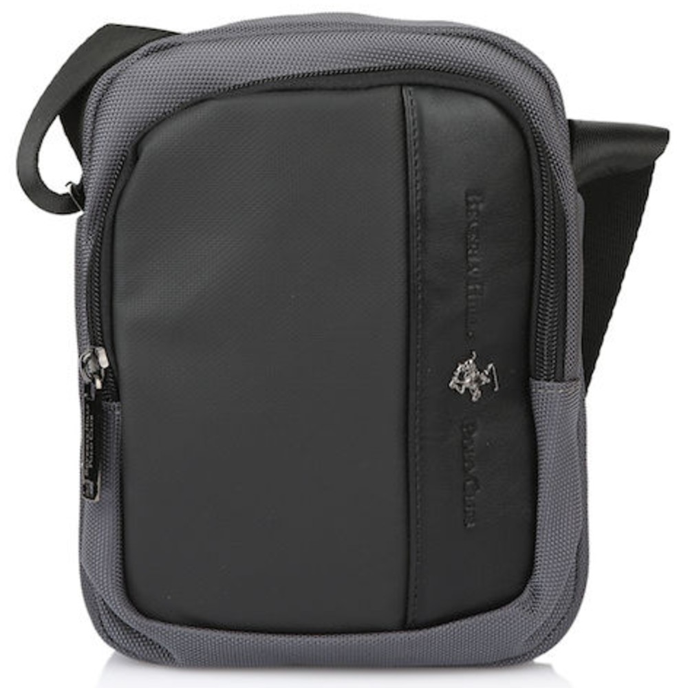 Beverly Hills Polo Club BH-1371 Τσαντάκι ώμου γκρι Τσάντες
