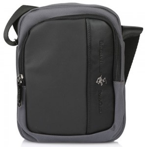 Beverly Hills Polo Club BH-1371 Τσαντάκι ώμου γκρι Τσάντες