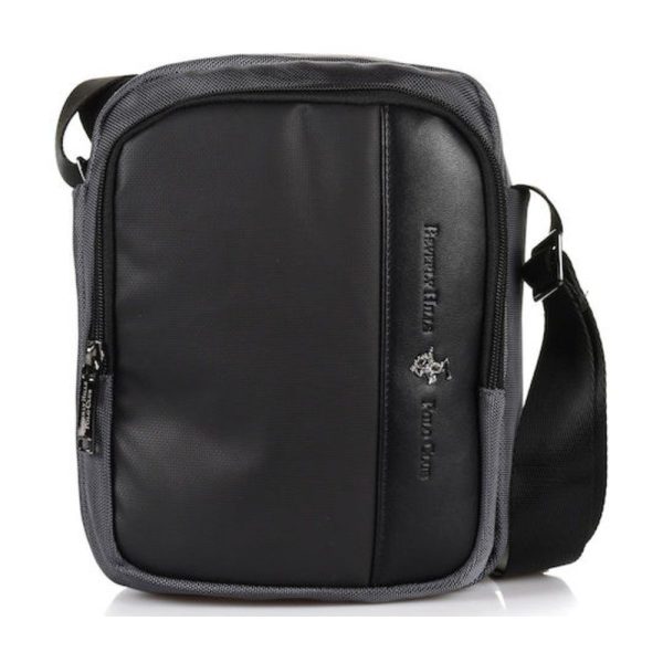 Beverly Hills Polo Club BH-1372 Τσαντάκι ώμου γκρι