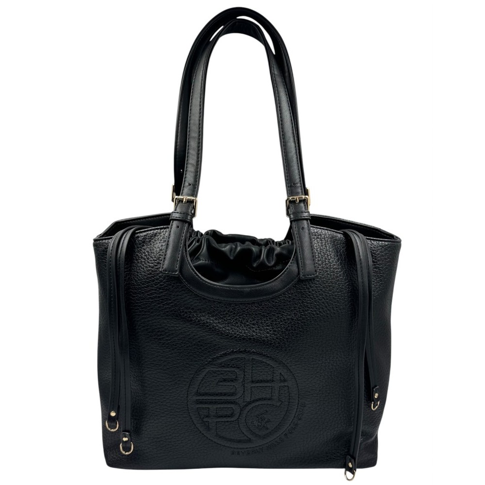 Beverly Hills Polo Club BH-3800 Γυναικεία Τσάντα Ώμου Μαύρη