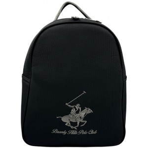 Beverly Hills Polo Club BH-4082 Γυναικεία Τσάντα Πλάτης Backpack Μαύρη Bags