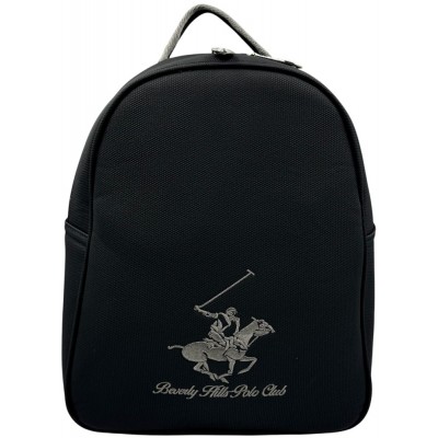 Beverly Hills Polo Club BH-4082 Γυναικεία Τσάντα Πλάτης Backpack Μαύρη