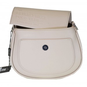 Beverly Hills Polo Club BH-4121 Γυναικεία Τσάντα Ώμου/ Χιαστή Μπεζ Bags