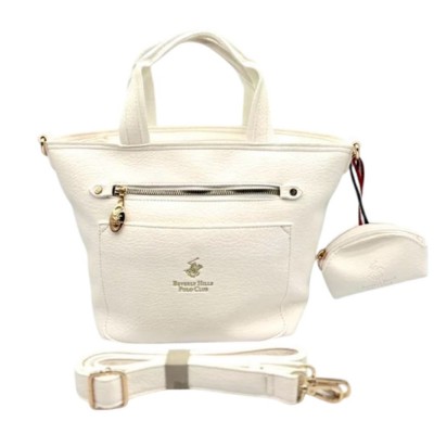Beverly Hills Polo Club BH-4133 Γυναικεία Τσάντα Μπεζ