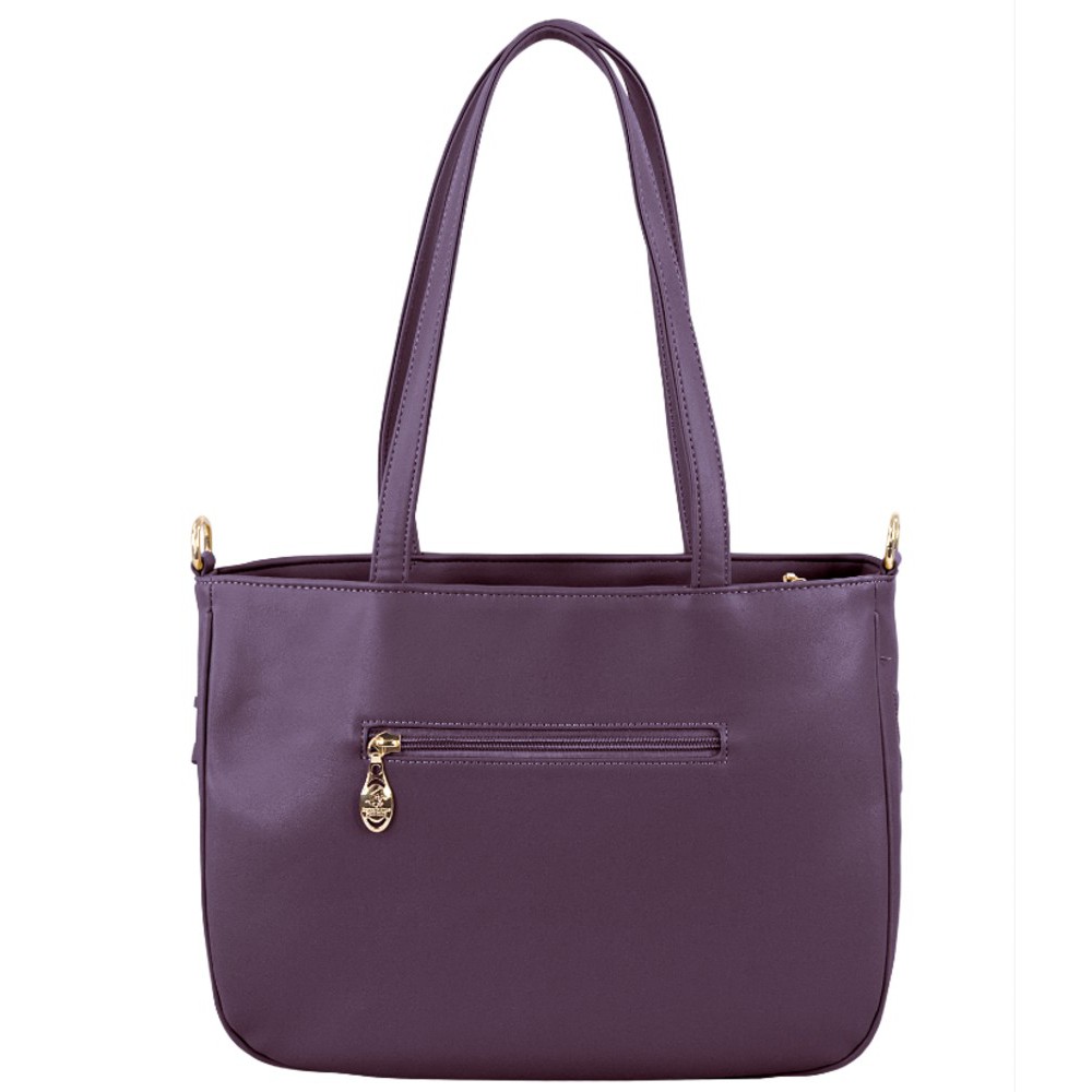 Beverly Hills Polo Club BH-4231 Γυναικεία Τσάντα Ώμου Μωβ Τσάντες