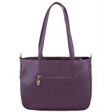 Beverly Hills Polo Club BH-4231 Γυναικεία Τσάντα Ώμου Μωβ 2