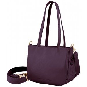 Beverly Hills Polo Club BH-4231 Γυναικεία Τσάντα Ώμου Μωβ Τσάντες