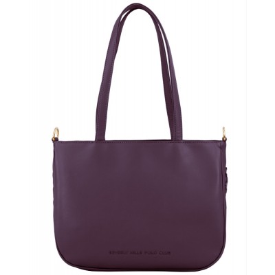 Beverly Hills Polo Club BH-4231 Γυναικεία Τσάντα Ώμου Μωβ