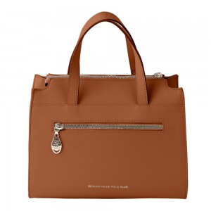 Beverly Hills Polo Club BH-4441 Γυναικεία Τσάντα Χειρός Ταμπά Τσάντες