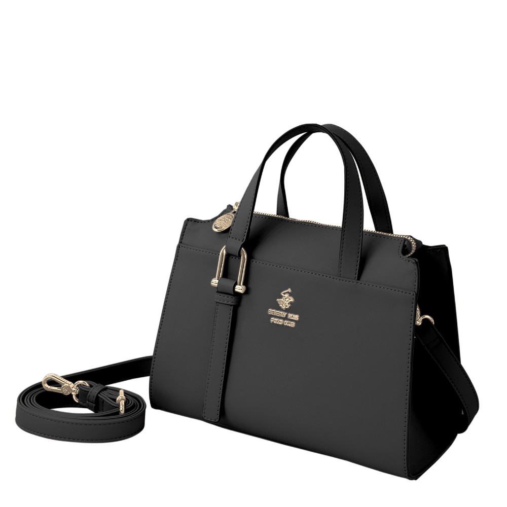 Beverly Hills Polo Club BH-4441 Women's Handbag Black Bags