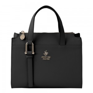 Beverly Hills Polo Club BH-4441 Women's Handbag Black Bags
