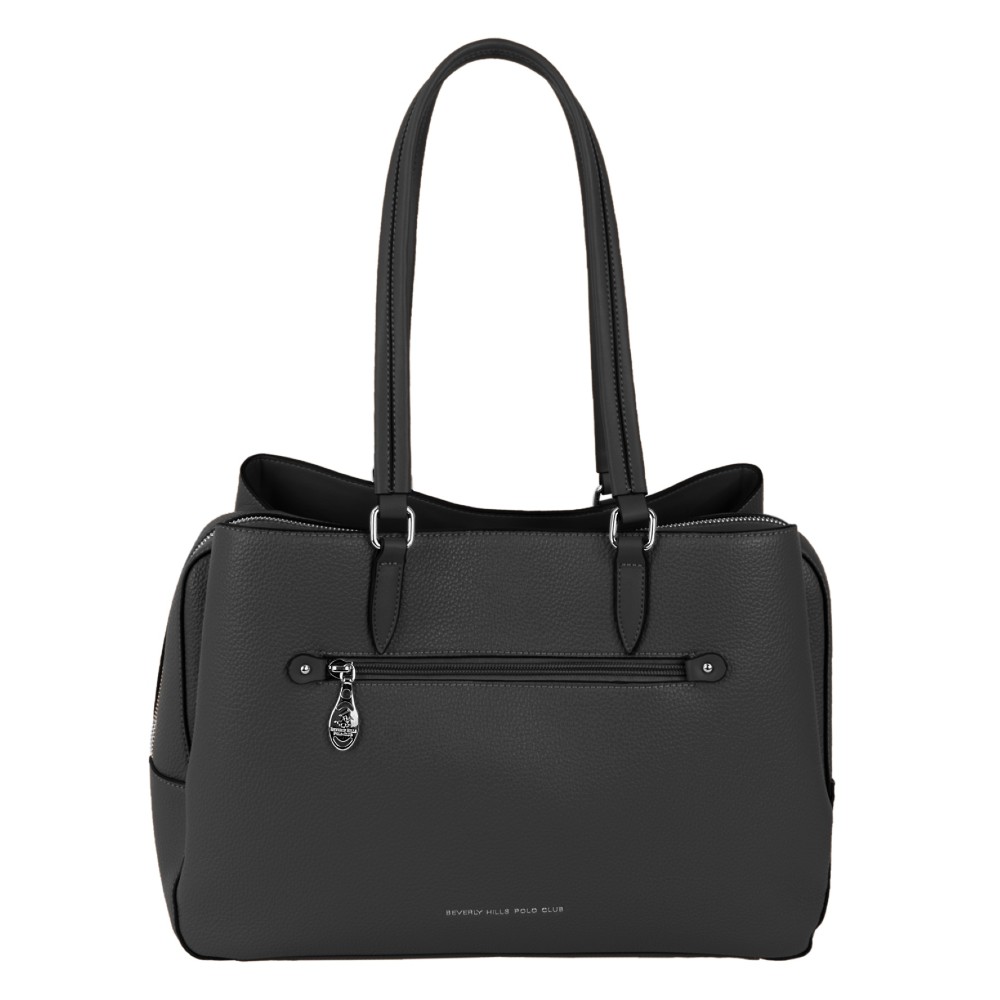 Beverly Hills Polo Club BH-4450 Γυναικεία Τσάντα Ώμου Μαύρη Τσάντες
