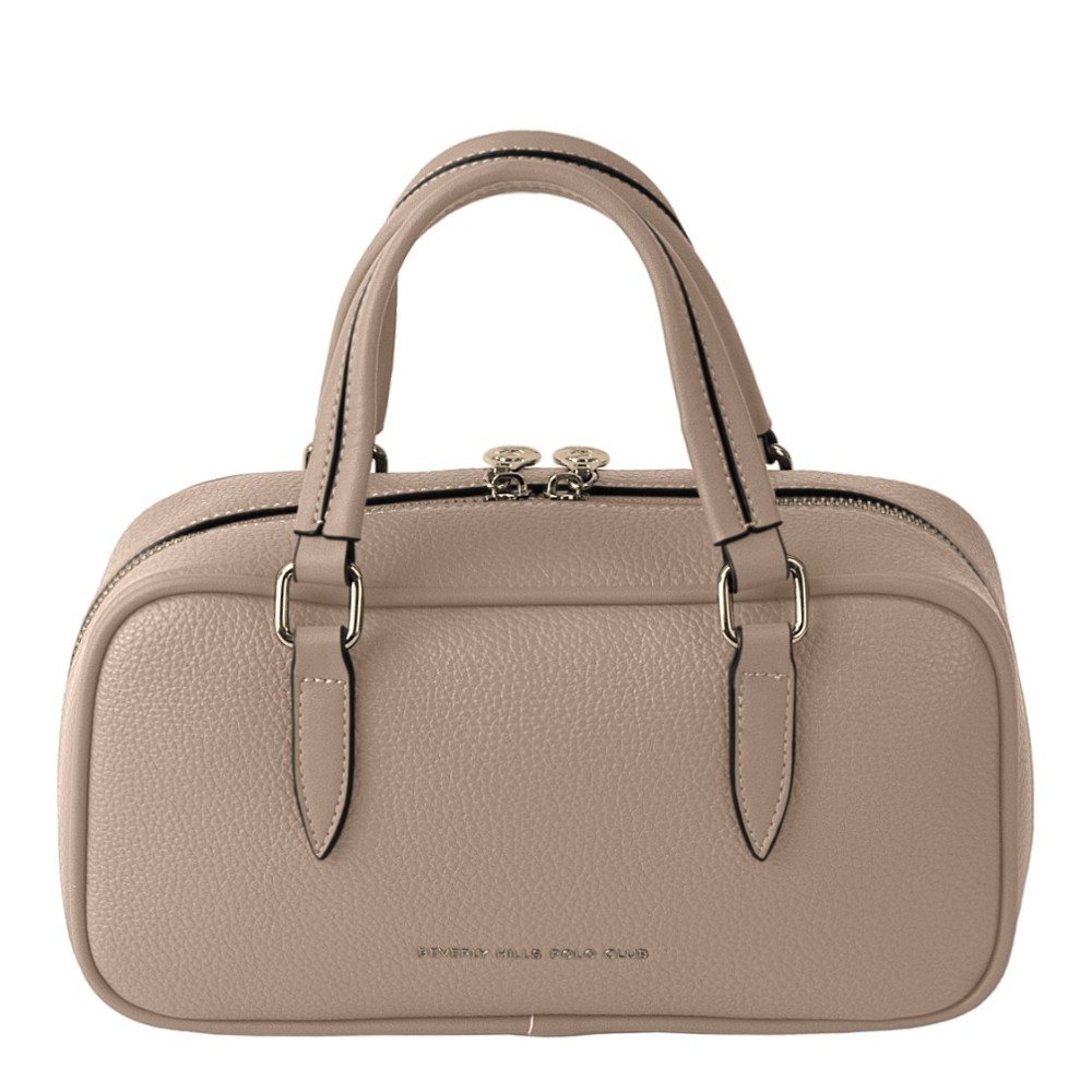 Beverly Hills Polo Club BH-4452 Γυναικεία Τσάντα Χειρός/Χιαστή Μπεζ Τσάντες