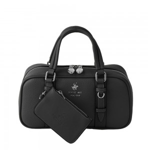 Beverly Hills Polo Club BH-4452 Γυναικεία Τσάντα Χειρός/Χιαστή Μαύρη Τσάντες