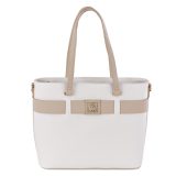 Beverly Hills Polo Club BH-4490 Γυναικεία Τσάντα Ώμου Λευκή 1
