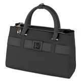 Beverly Hills Polo Club BH-4491 Γυναικεία Τσάντα Χειρός Μαύρη 1