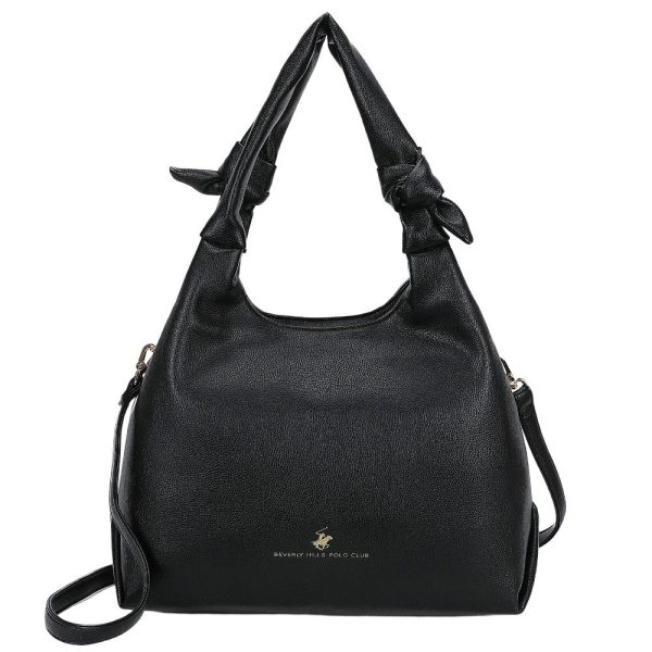 Beverly Hills Polo Club BH-4631 Γυναικεία Τσάντα Ώμου Μαύρη