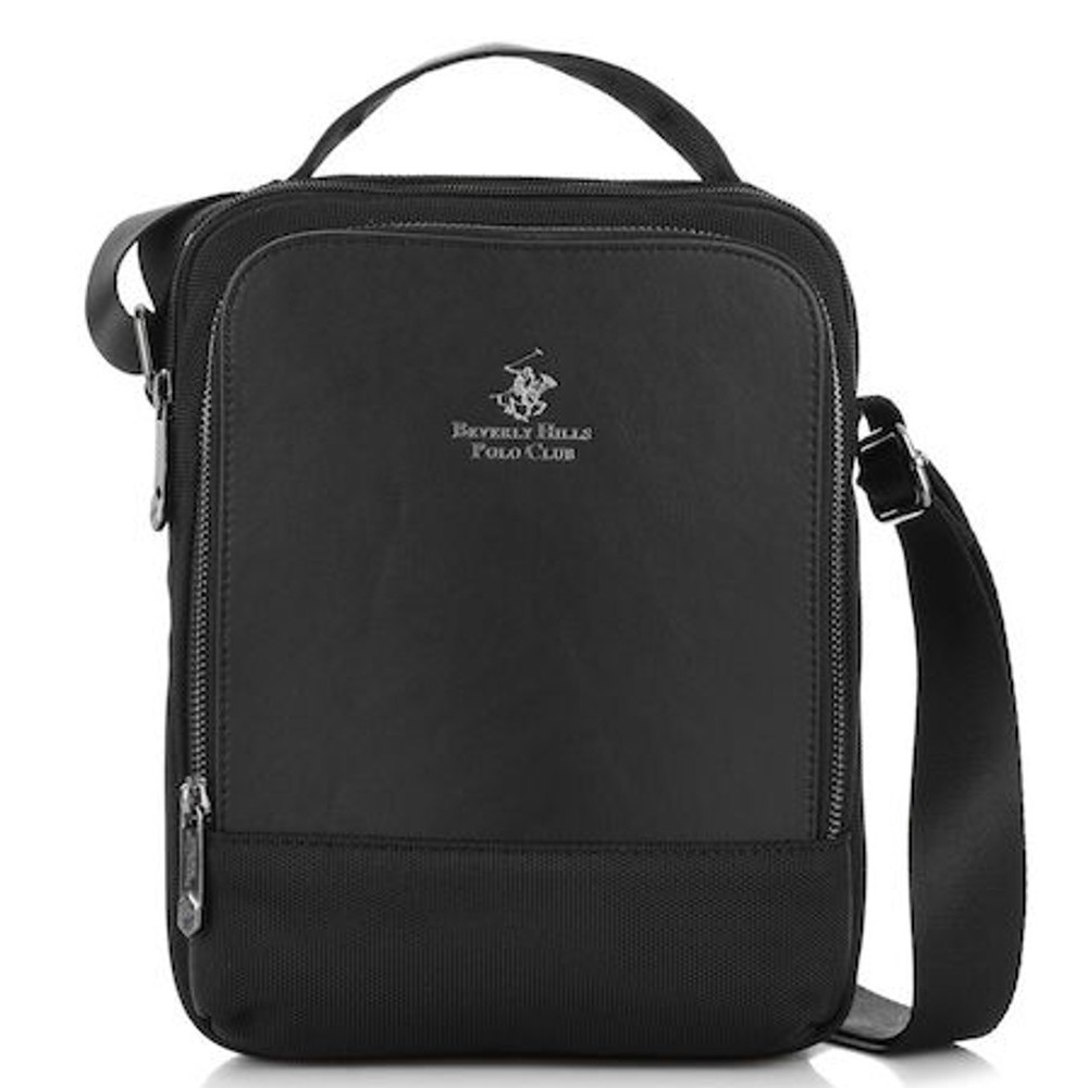 Beverly Hills Polo Club Manhattan BH-8461 Τσάντα Ώμου Χιαστί Μαύρη Bags