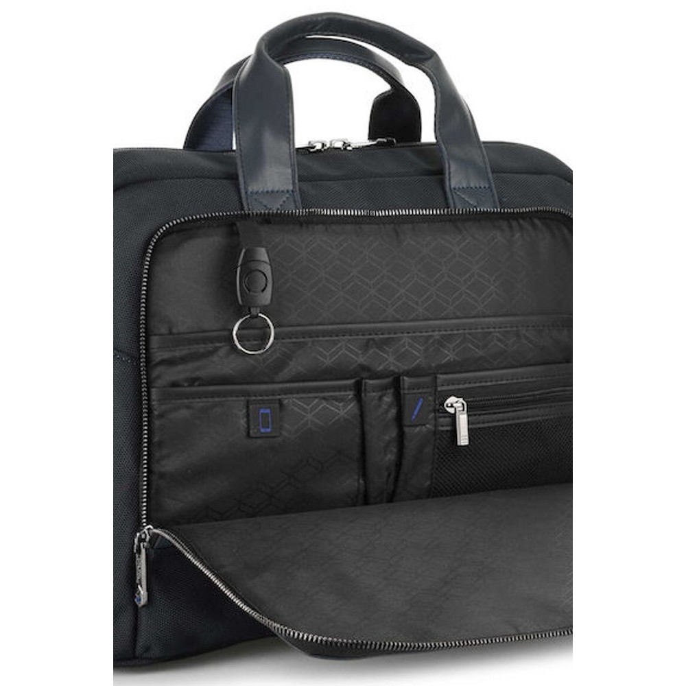 Beverly Hills Polo Club Χαρτοφύλακας BH-8463 Μπλε Bags