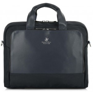Beverly Hills Polo Club Χαρτοφύλακας BH-8463 Μπλε Bags
