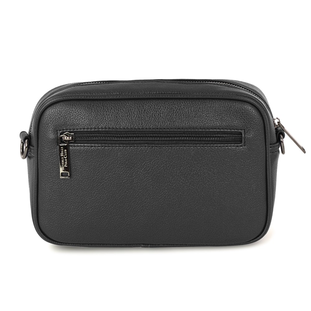 Beverly Hills Polo Club BH-8511 Men's Black Hand-Crossbody Bag Bags