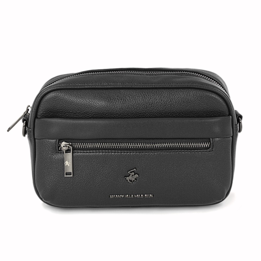Beverly Hills Polo Club BH-8511 Men's Black Hand-Crossbody Bag Bags